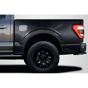 2021-2023 Ford F-150 Carbon Creations 4" Bulge Rear Bedsides - 2 Pieces (5.5 ft Bed Size) - image 1