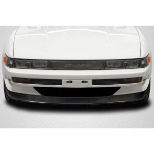 1989-1994 Nissan S13 Silvia OEM Look Carbon Fiber Front Lip - image 1