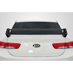 2010-2013 Kia Forte Carbon Creations Soya Rear Wing Spoiler - 3 Pieces - image 1