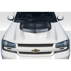 2002-2008 Chevrolet Trailblazer ZL1 Look Hood - 1 Piece - image 1