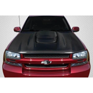 2002-2008 Chevrolet Trailblazer ZR1 V2 Carbon Fiber Hood - image 1