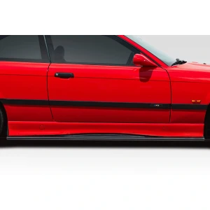 1992-1998 BMW M3 E36 Motive Side Skirt Rocker Panel Splitters - 2 Pieces - image 1