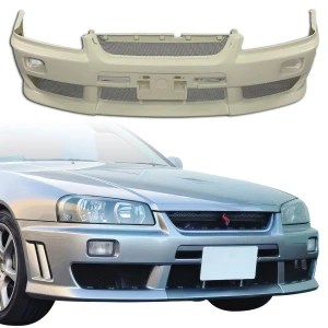 FRP ATIA Front Bumper > Nissan Skyline (R34) GTS 1999-2002 > 2/4dr - image 1