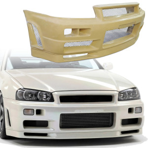 FRP NISM Rt Front Bumper > Nissan Skyline (R34) GTR 1999-2004 > 2dr Coupe - image 1