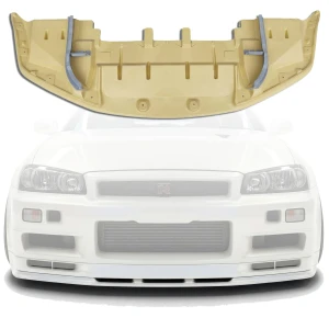 FRP OER Splitter Diffuser (front) > Nissan Skyline (R34) GTR 1999-2004 > 2dr Coupe - image 1