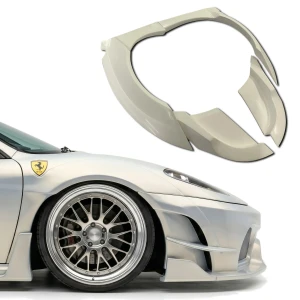 FRP HOM Wide Body Fenders (front) > Ferrari F430 2005-2009 - image 1
