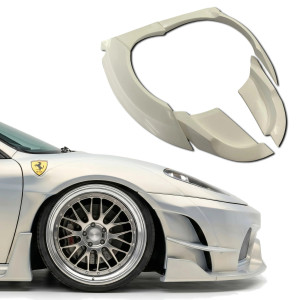 FRP HOM Wide Body Fenders (front) > Ferrari F430 2005-2009 - image 1