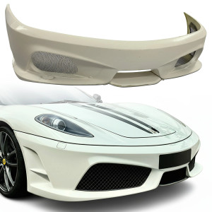 ModeloDrive FRP SCU Front Bumper 2pc > Ferrari F430 2005-2009 - image 1