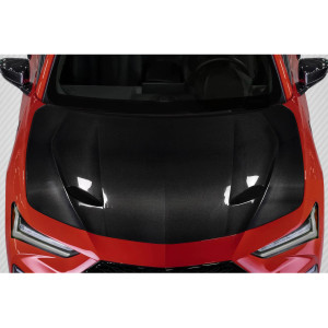 2021-2025 Acura TLX Carbon Creations Enerva Hood - 1 Piece - image 1