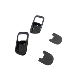 Carbon Fiber OER Interior Door Lock Trim > Toyota MRS MR2 Spyder 2000-2005 - image 1