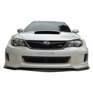 Subaru Impreza WRX / STi Sedan / Hatch 2011-2014 Premier Style 1 Piece Polyurethane Front Lip - image 1