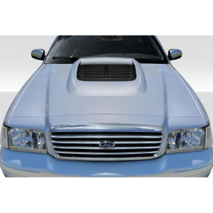 1998-2011 Ford Crown Victoria Duraflex GT500 Look Hood - 1 Piece - image 1