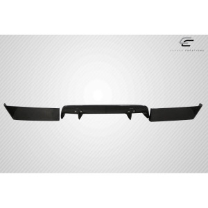 2008-2014 Dodge Challenger Carbon Creations Circuit Rear Diffuser - 3 Piece - image 1