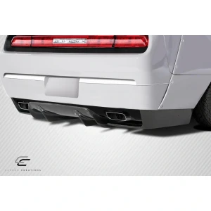 2008-2014 Dodge Challenger Circuit Carbon Fiber Rear Lip - image 1