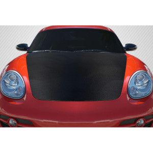 2006-2012 Porsche Cayman 2005-2012 Porsche Boxster 2005-2013 Porsche 997 OEM Look Hood - 1 Piece - image 1