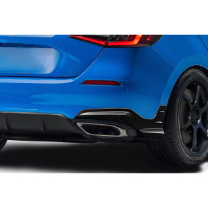 2022-2024 Honda Civic HB Merella Rear Lip Add on Spoilers - 2 Pieces (S) - image 1