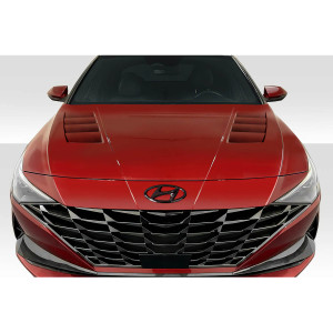 2021-2023 Hyundai Elantra Duraflex Kima Hood - 1 Piece - image 1 2021-2023 Hyundai Elantra Duraflex Kima Hood - 1 Piece - image 1