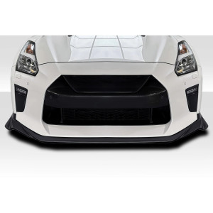2017-2021 Nissan GT-R R35 Duraflex Vantix Front Lip Spoiler Air Dam - 1 Piece ( for use with OEM Front Bumper ) - image 1