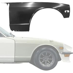 Steel OER Fender (RIGHT FRONT) > Datsun 240Z S30 1970-1973 - image 1