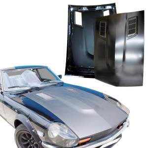 Steel 280-Style Dual Vent Hood > Datsun 260Z S30 1974-1974 - image 1