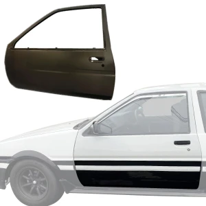 Steel OER Door (LEFT) > Toyota Corolla AE86 Trueno 1984-1987 - image 1