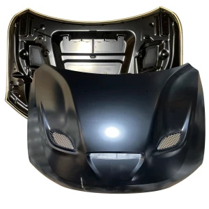 Steel SRT Hellcat 3-Scoop Hood > Dodge Durango 2011-2023 - image 1