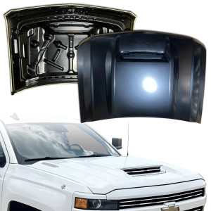 OEREP Steel 2500 Hood > Chevrolet Silverado 2500 2017-2019 - image 1 OEREP Steel 2500 Hood > Chevrolet Silverado 2500 2017-2019 - image 1