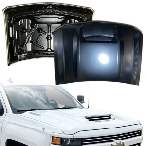 Steel 2500 Hood > Chevrolet Silverado 2500 2017-2019 - image 1