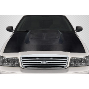 1998-2011 Ford Crown Victoria GT500 Look Hood - 1 Piece - image 1