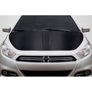 2013-2016 Dodge Dart Carbon Creations OEM Look Hood - 1 Piece - image 1