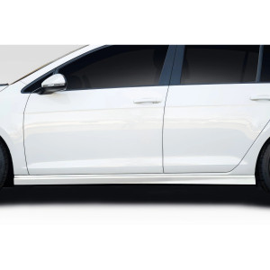 2015-2021 Volkswagen Golf / GTI Duraflex Silk Side Skirt Rocker Panels - 2 Pieces - image 1