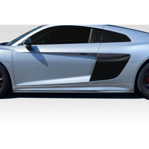 2017-2018 Audi R8 Duraflex Vesta Side Skirt Rocker Panel Splitters - 2 Pieces - image 1