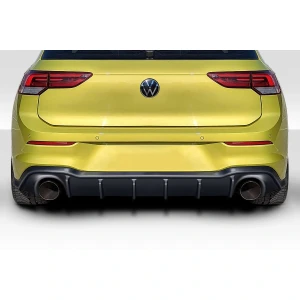 2022-2024 Volkswagen Golf GTI Zamba Rear Diffuser - 1 Piece - image 1