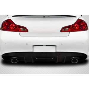 2010-2015 Infiniti G Sedan Avera Carbon Fiber Rear Lip - image 1