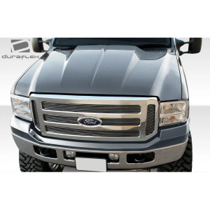 1999-2007 Ford Super Duty F250 F350 F450 F550 / 2000-2005 Ford Excursion Cowl Hood - 1 Piece - image 1