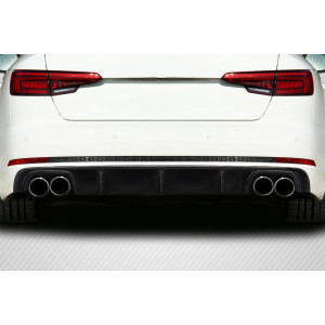 2018-2018 Audi S4 Carbon Creations Circuit Rear Diffuser - 1 Piece - image 1