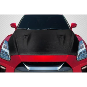 2017-2021 Nissan GTR OEM Look Carbon Fiber Hood - image 1