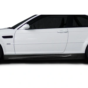 2001-2006 BMW M3 1M Look Carbon Fiber Side Skirts - image 1