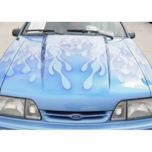 1987-1993 Ford Mustang 2" Cowl Hood - image 1
