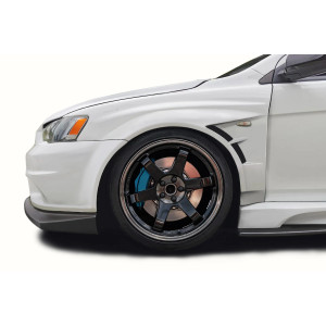 2008-2017 Mitsubishi Lancer Duraflex Tracked Front Fenders - 2 Pieces - image 1 2008-2017 Mitsubishi Lancer Duraflex Tracked Front Fenders - 2 Pieces - image 1