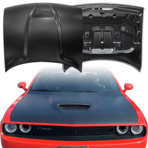 Steel SRT Style Hood > Dodge Challenger 2008-2023 - image 1