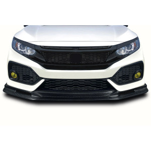 2017-2021 Honda Civic Si / HB Carbon Creations Parvin Front Lip Spoiler Air Dam - 1 Piece - image 1
