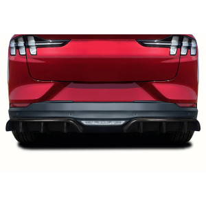 2021-2025 Ford Mustang Mach-E Carbon Creations Mystic Rear Diffuser - 2 Pieces - image 1
