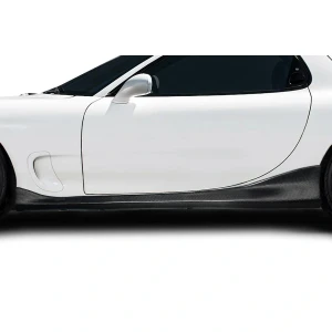 1993-1997 Mazda RX7 99 Spec Look Carbon Fiber Side Skirts - image 1