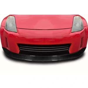 2003-2008 Nissan 350Z Lexer Carbon Fiber Front Lip - image 1