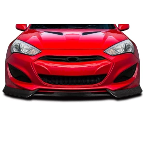 2013-2016 Hyundai Genesis Greva Carbon Fiber Front Lip - image 1