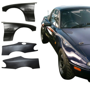 VSaero FRP ARIO Wide Body 18/23mm Fenders Set 4pc > Mazda Miata MX-5 (NA) 1990-1997 - image 1
