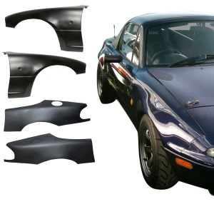 FRP ARIO Wide Body 18/23mm Fenders Set 4pc > Mazda Miata (NA) 1990-1997 - image 1