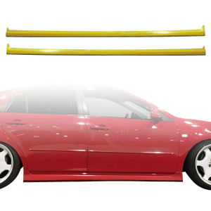 FRP AEXE Side Skirts 2pc > Mazda Mazda6 2003-2008 > 4dr Sedan - image 1