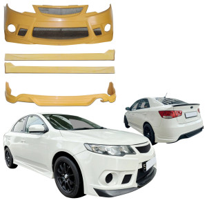 ModeloDrive FRP KZ Body Kit 4pc > Kia Forte 2010-2013 - image 1